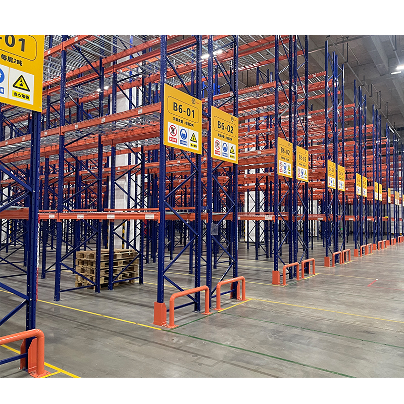 Single Deep Selective Rack Factory Metal Heavy Duty Industrial Racking Systems Pallet Racking