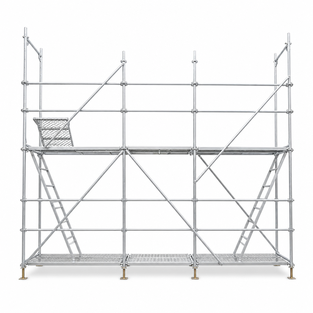 European Modern Style High Strength 500kg Load Capacity Long Service Life Galvanized Aluminium Multidirectional Warehouse