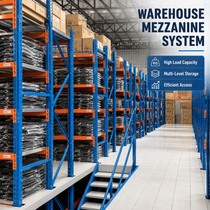 Heavy Duty Galvanized Steel Warehouse Mezzanine Floor