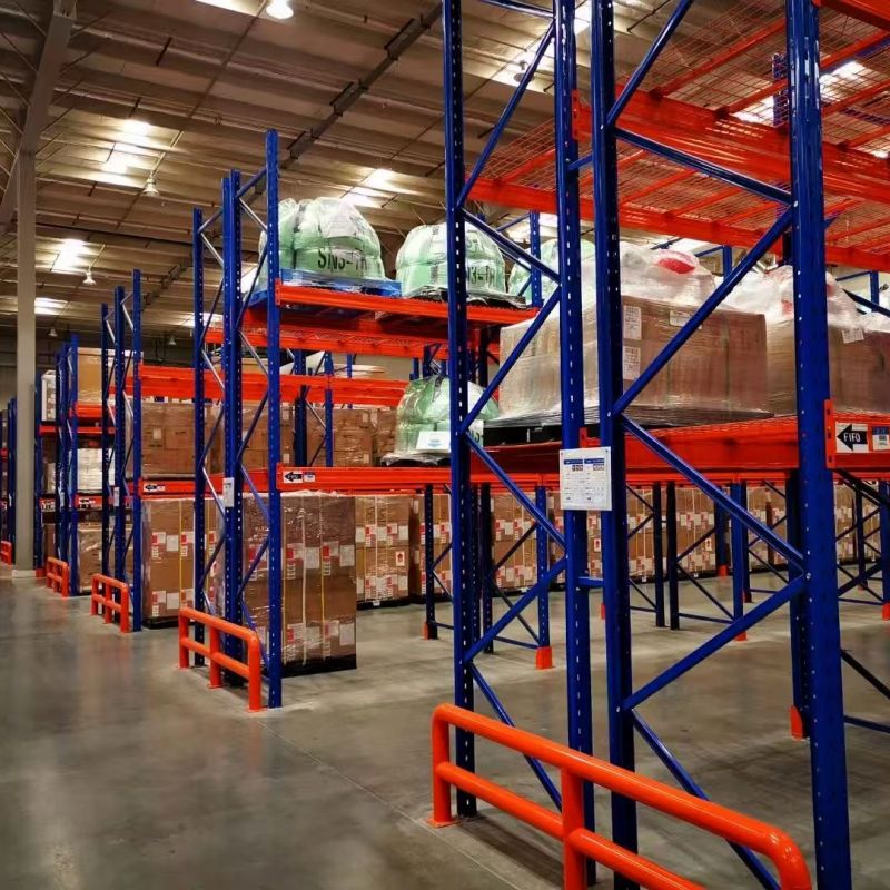 Industrial Adjustable Anti-Rust Heavy Duty Steel Storage Racks with Conventional Pallet Racking for Warehouse