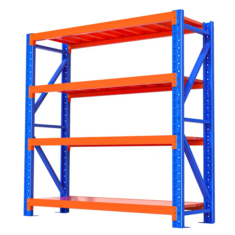 Customization Garage Warehouse Rack Adjustable Bolts Storage Stacking Racks Pallet Steel Metal Shelving Shelves for Industrial