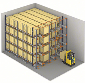 Intelligent Pallet Rack System 4 Way Shuttle Pallet Rack Automated Storage System