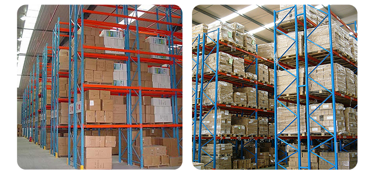 Warehouse Heavy Duty 5 Layer Stainless Steel Boltless Pallet Rack Shelving System with Corrosion Protection
