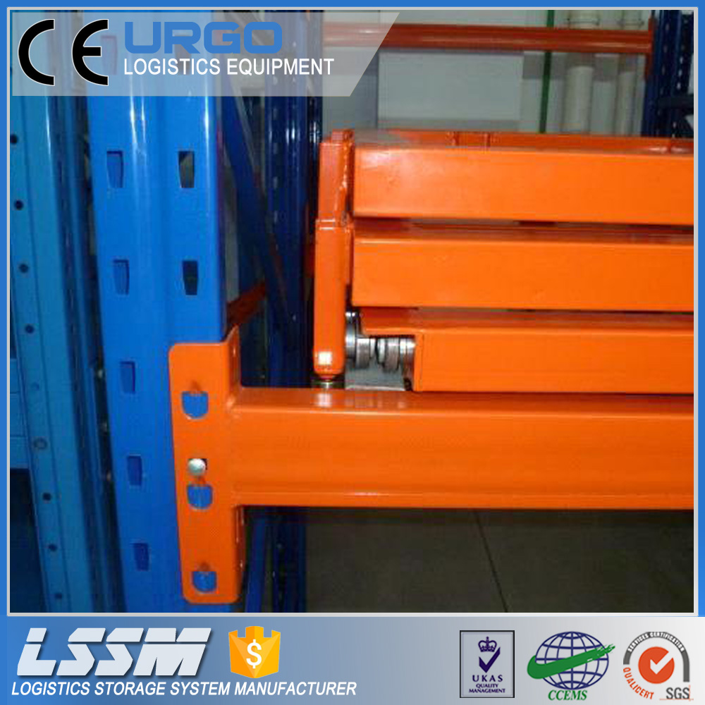 URGO Push Back Pallet Rack Detail View 3