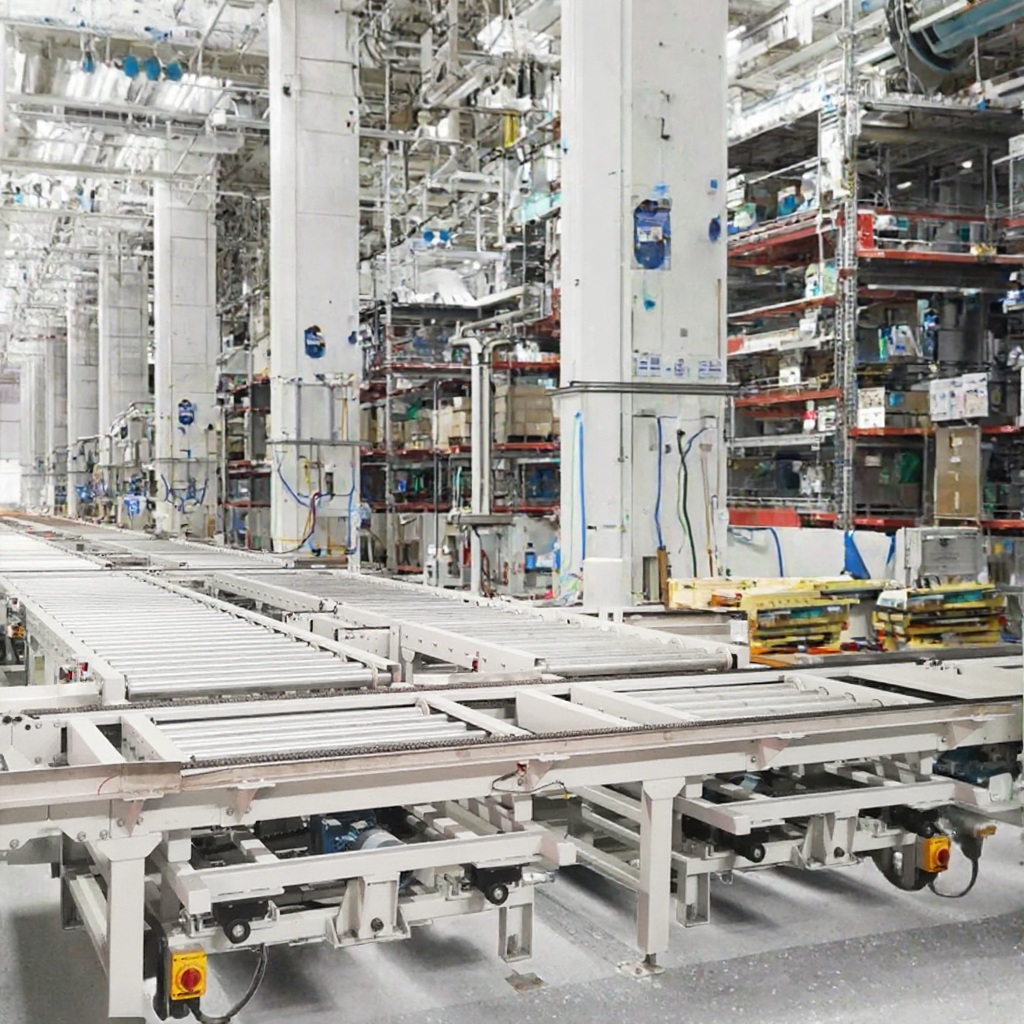 Sunli Factory Direct Automated AS&amp;RS 2-Layer Steel Intelligent Pallet Tote Bin Storage Racks System 1000kg Load Capacity Powder