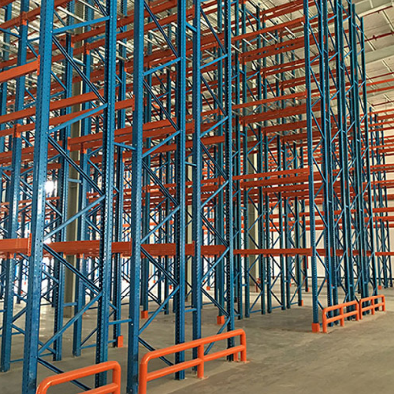 Double Deep Pallet Rack Heavy Duty Pallet Storage Racking 500kg-3000kg Per Layer Construction Warehouse Storage