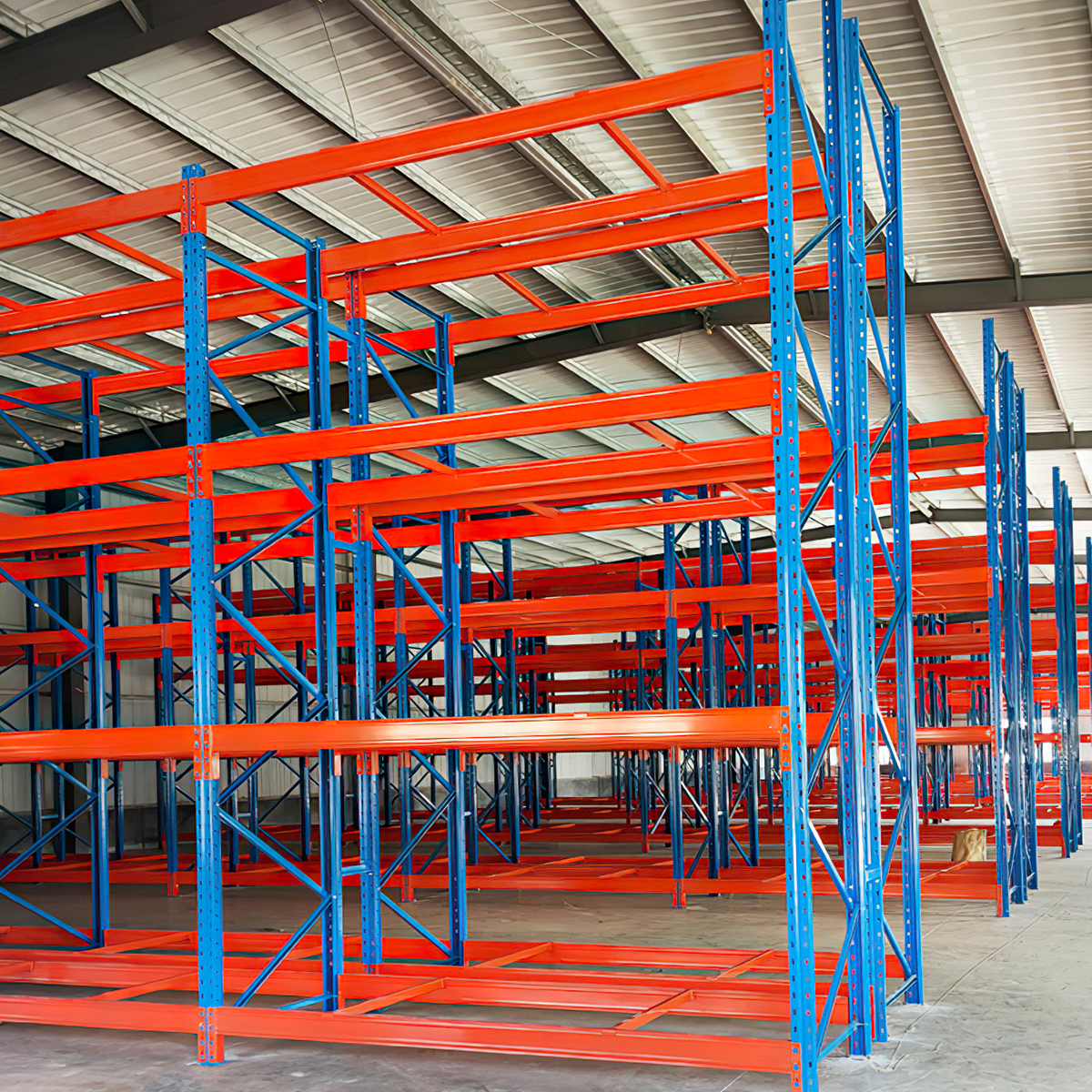 Heavy Duty Industrial Warehouse Storage Selective Teardrop Pallet Racking System Price