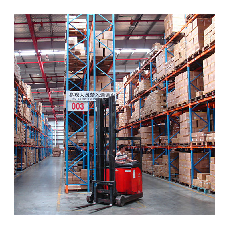 Heavy Duty Selective Pallet Rack 5 Ton Capacity Industrial Warehouse Storage Shelving System Adjustable Steel Rack