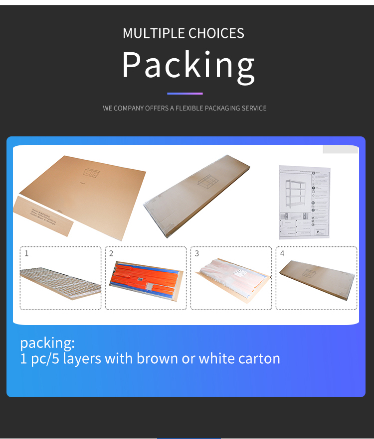 Heavy Duty Shelving Packing