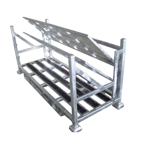 Heavy Duty Stackable Auto Parts Storage Rack Metal Bin
