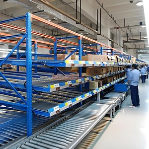 Carton Flow Rack Adjustable Wheel Track Shelving