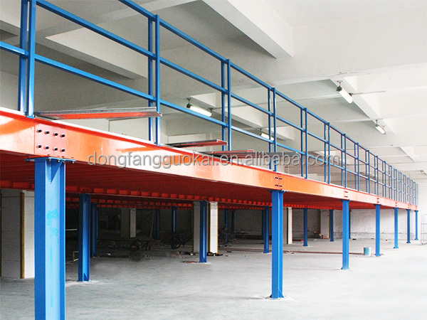 Industrial Warehouse Mezzanine Rack Steel Platform Loft Attic Rack Multi-Storey Storage System Heavy Duty Racking Solution