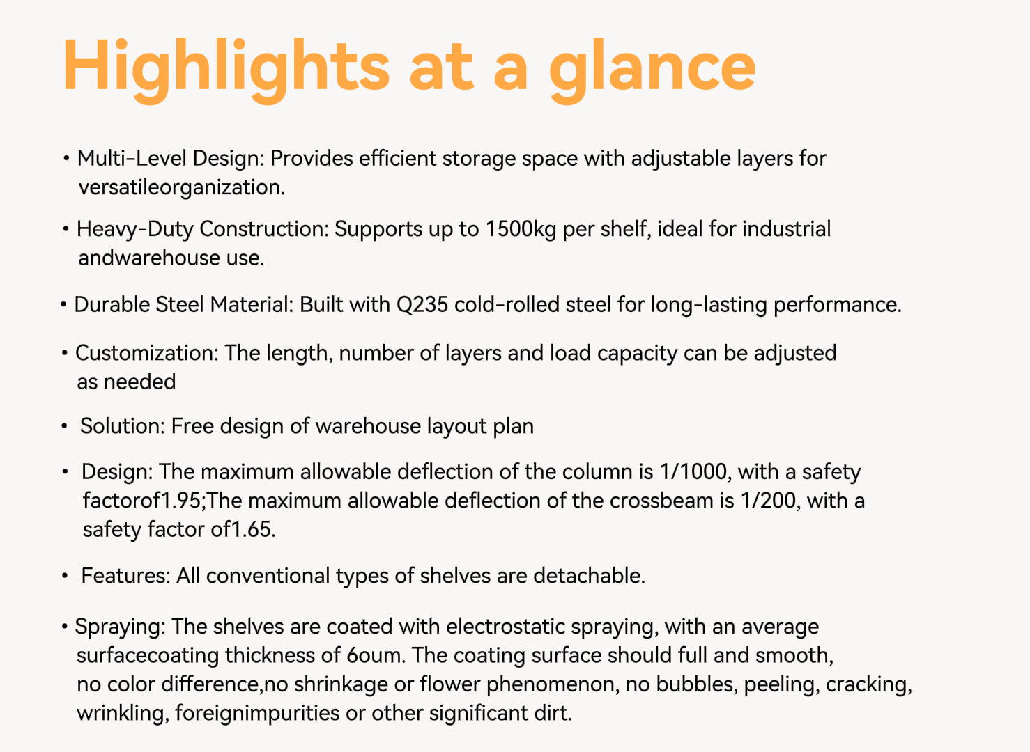 Product visual presentation