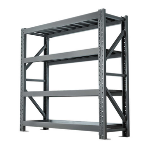 200KG 4-Tier Detachable Steel Storage Light Duty Rack Shelf