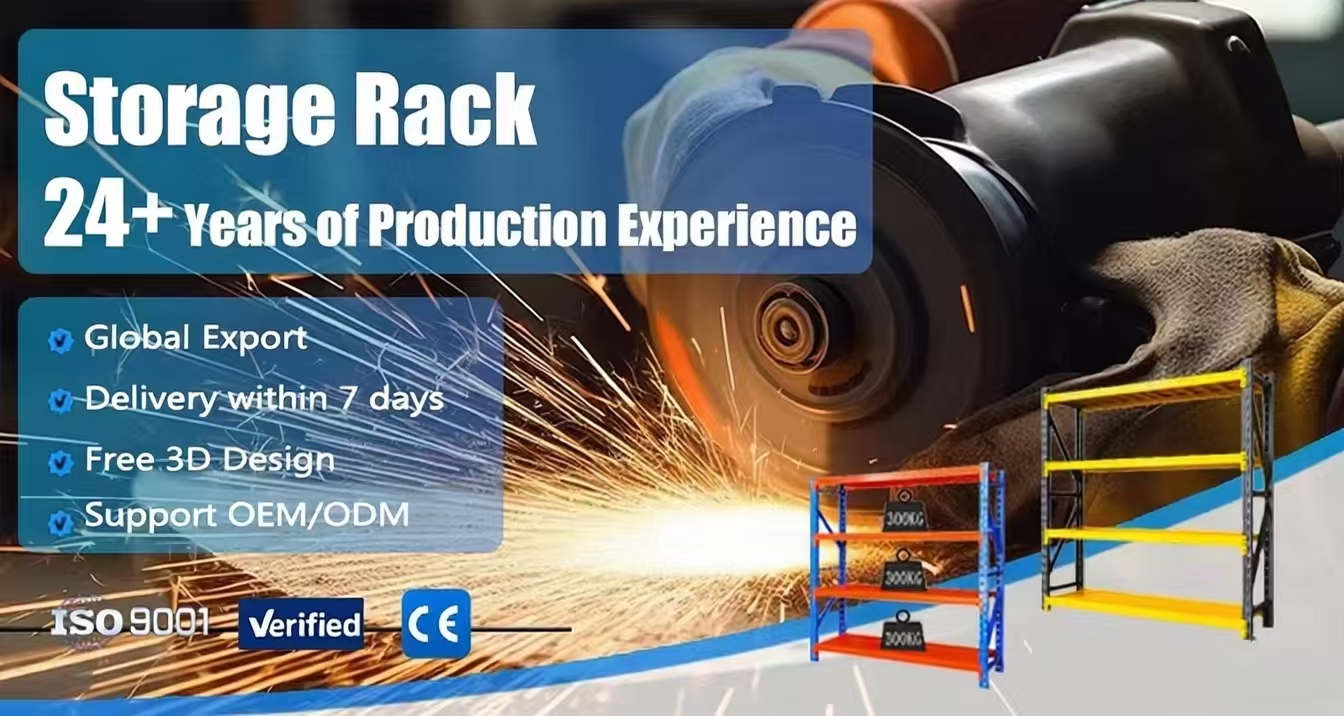 Warehouse Storage Rack Banner
