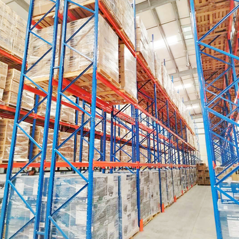Industrial Heavy Duty Warehouse Granulating Racking Storage Racks with Corrosion Protection European Standard Pallet Rack
