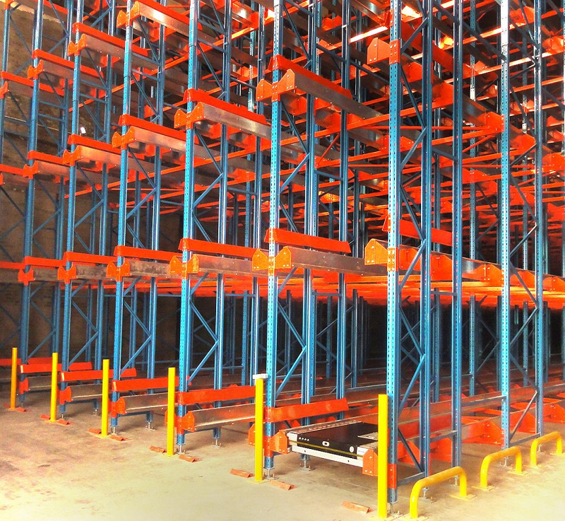 Warehouse Storage Automated Pallet Runner Shuttle Racking System