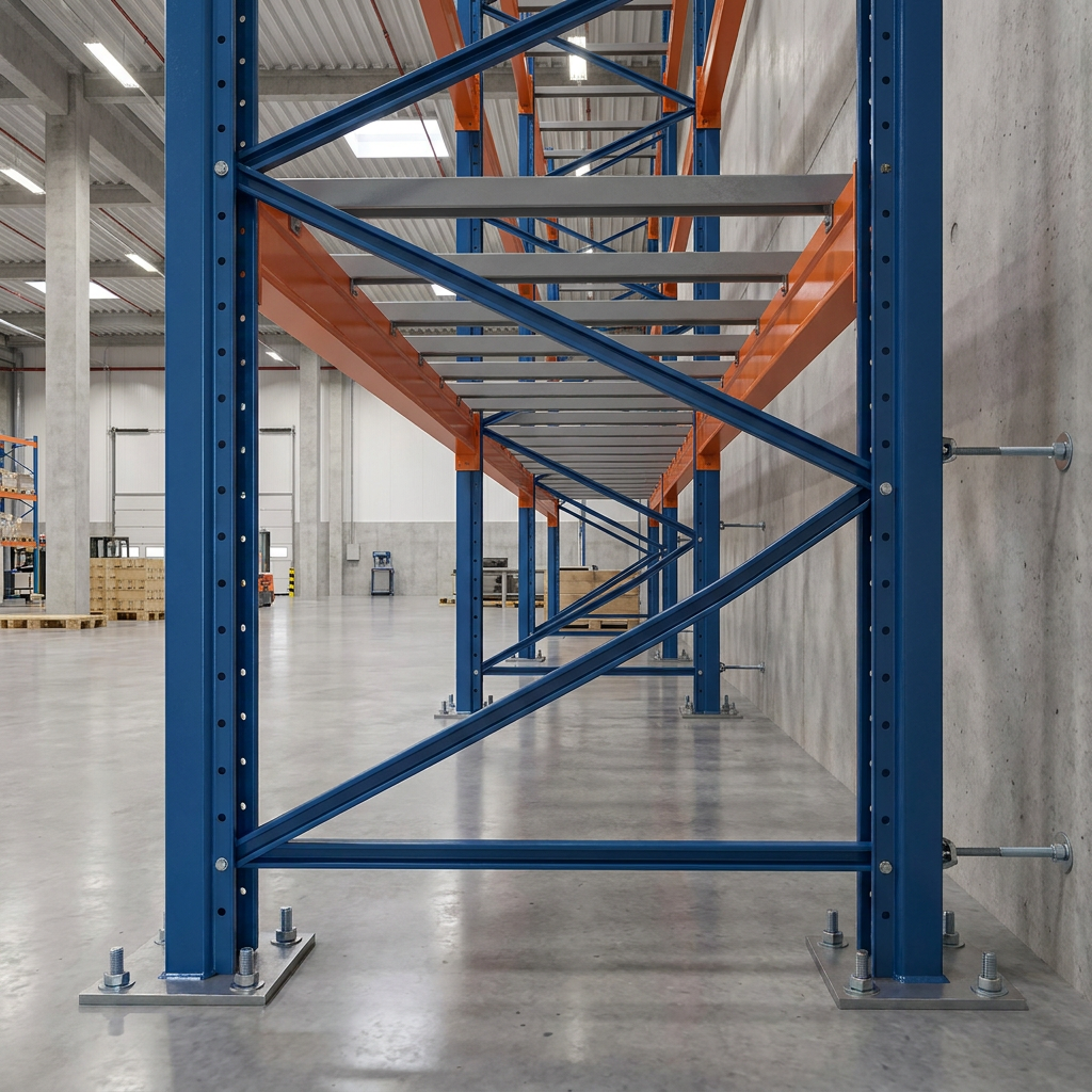 E Commerce Warehouse Heavy Duty Pallet Rack Storage System Steel Racking Solution