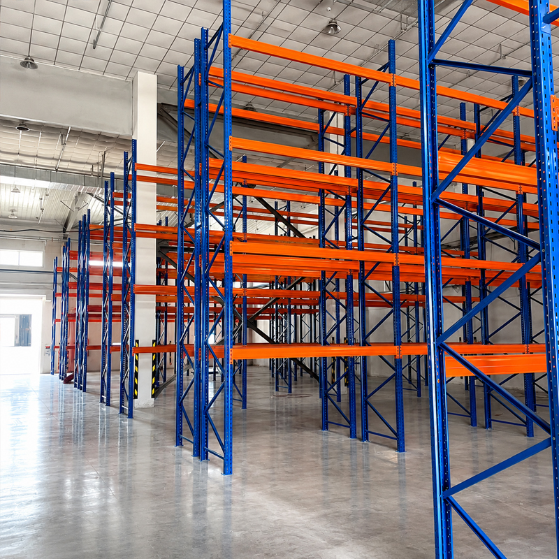 Steel Storage Rack 2000kg Load Modular Heavy Duty Pallet Rack System For Bulk Storage Manufacturing Plant Factory Direct