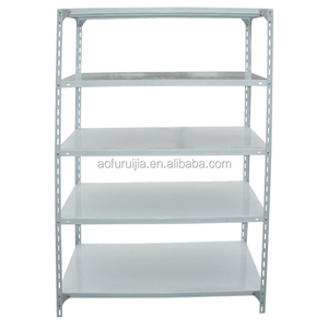 5 Tiers Metal Slotted Angle Rack with Bolts Nuts
