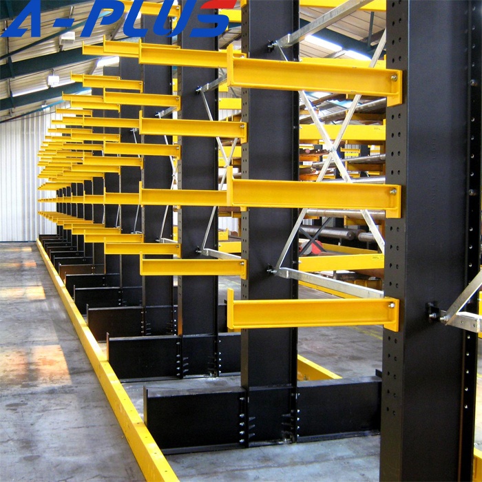Heavy Duty 5-Layer Industrial Warehouse Shelving Steel Cantilever Rack For Pallet Storage Metal Stacking Rack