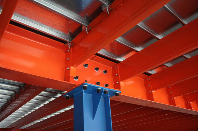 Upright and Main Beam Connect