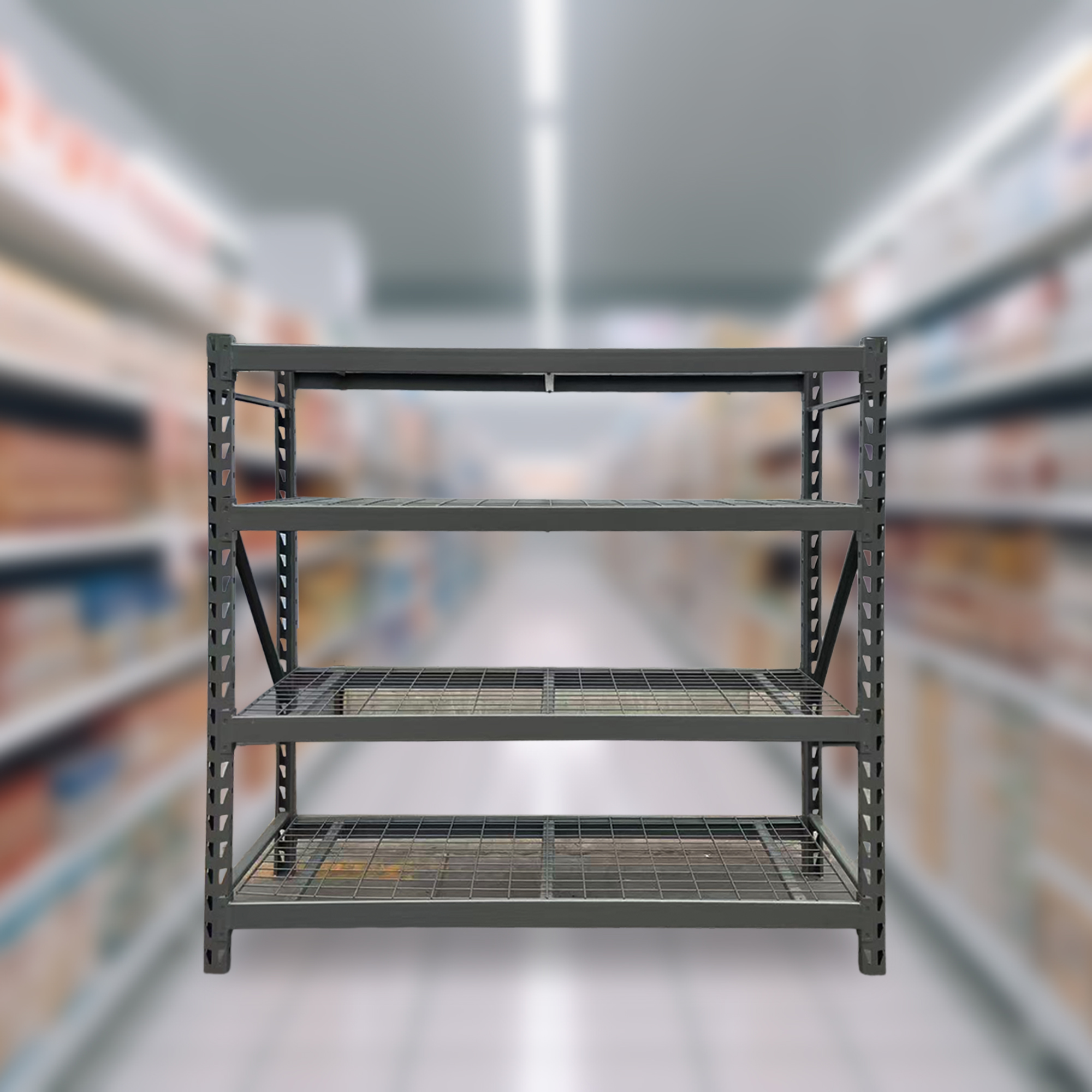 Warehouse Racking System for Light Duty Pallet Storage | Industrial Metal Rack Corrosion Protection Selective Pallet Rack Carton