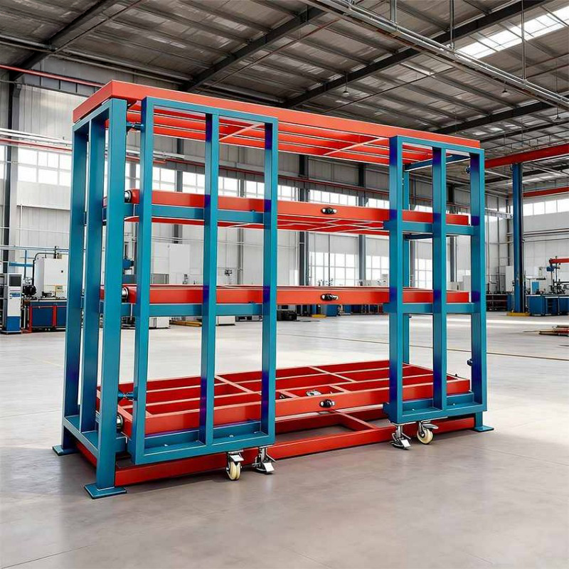 Space Saving Industrial Pallet Racking System with Pull Out Drawer Shelves for Sheet Metal
