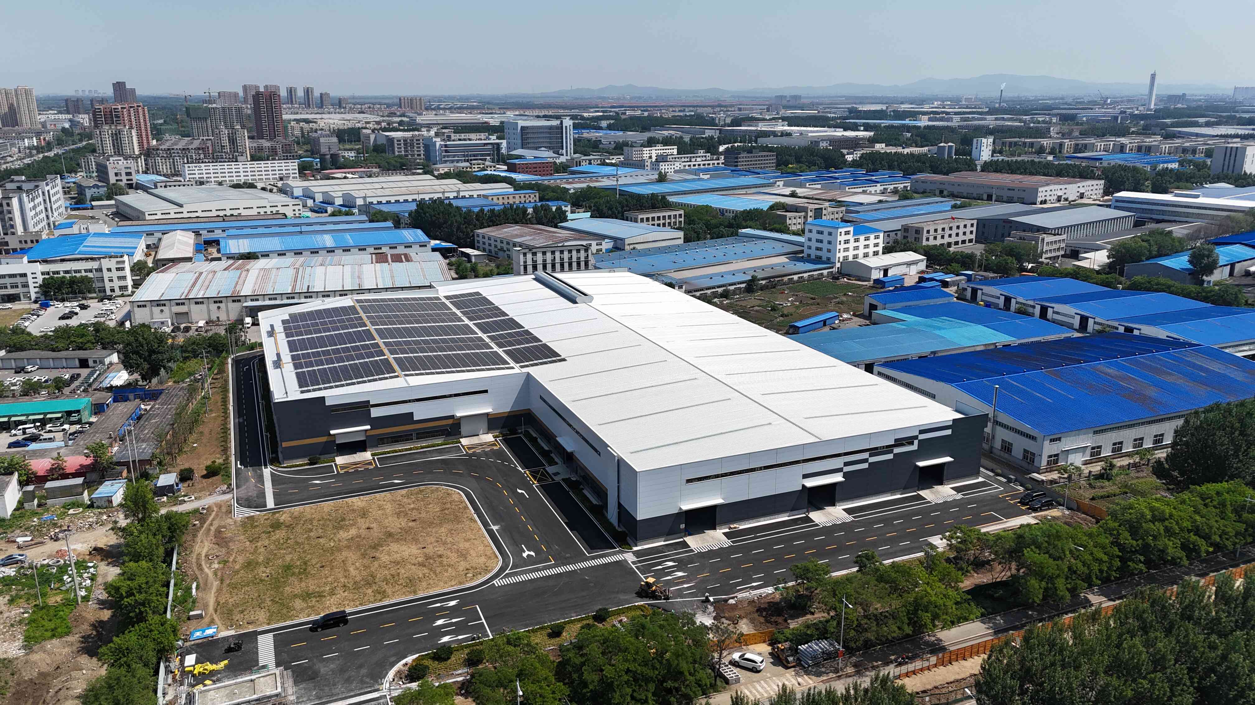 Tianying Group Modern Steel Fabrication Facility Exterior