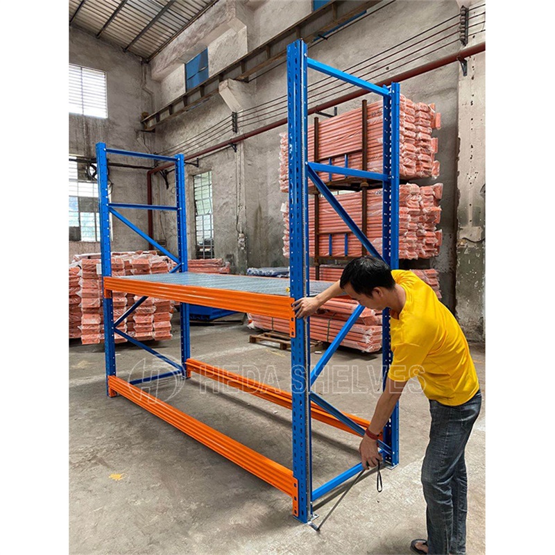 1500kg Per Layer Heavy Duty Shelves Storage Rack Warehouse Steel Pallet Racking System Industrial Racks