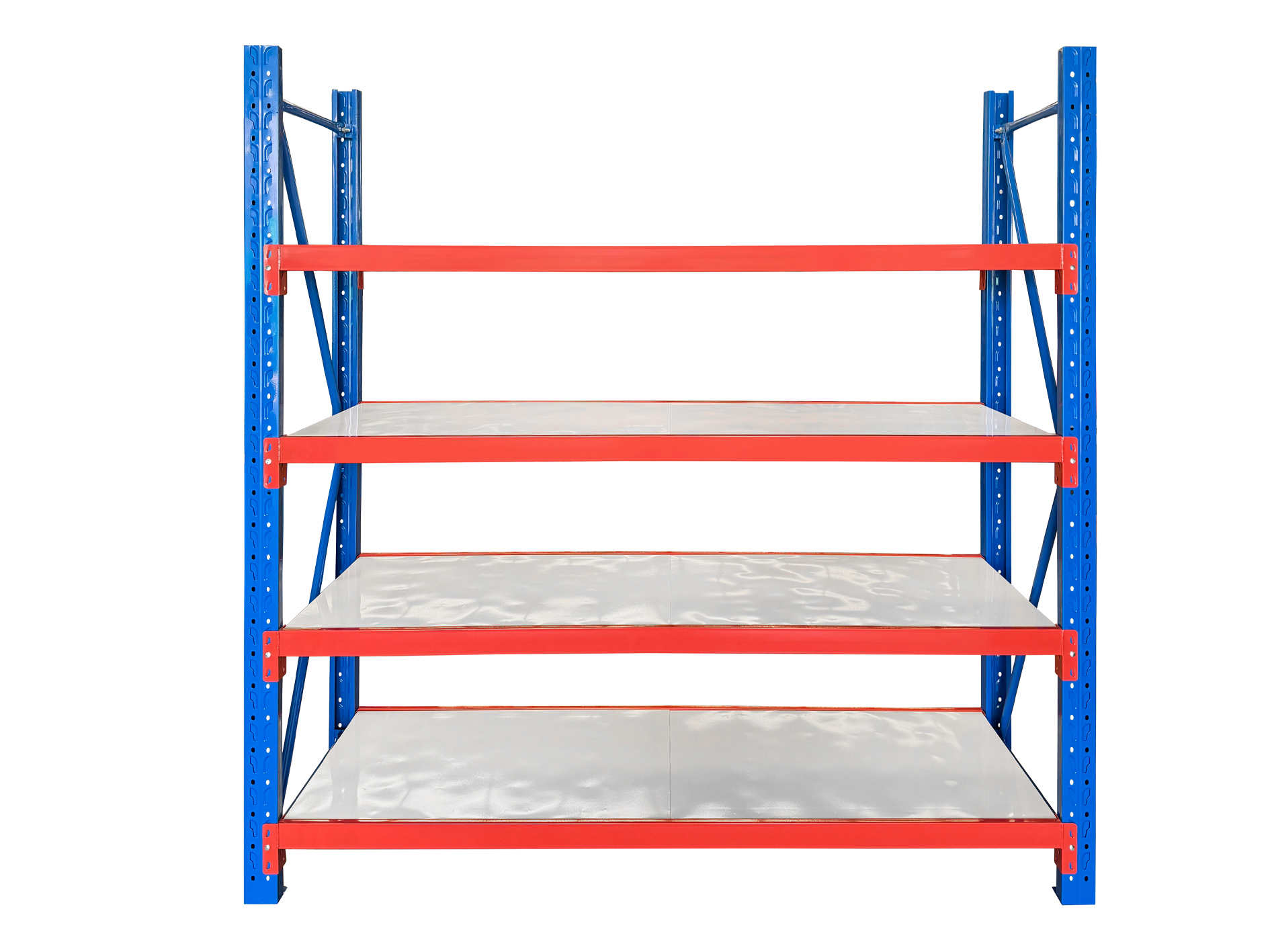 Heavy Duty Industrial Shelves Cargo Steel Warehouse Iron Metal Pallet Racking Bolt Structure Carton Storage Rack