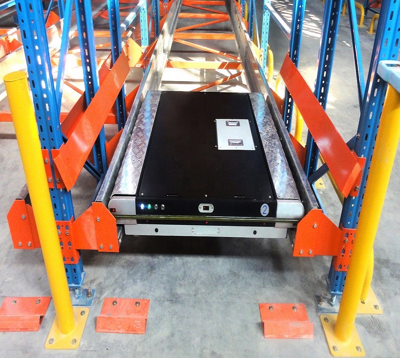 Warehouse Storage Automated Pallet Runner Shuttle Racking System