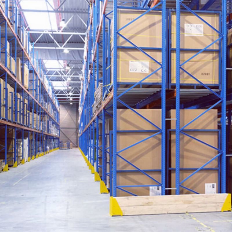 Double Deep Pallet Rack Heavy Duty Pallet Storage Racking 500kg-3000kg Per Layer Construction Warehouse Storage