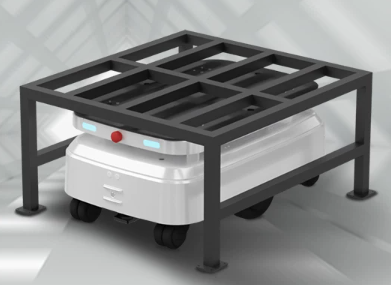 Automatic Warehouse Storage Rack For AGV Bin Robot Industrial Logistics Shelving System High Density Tote Rack Shelving Unit
