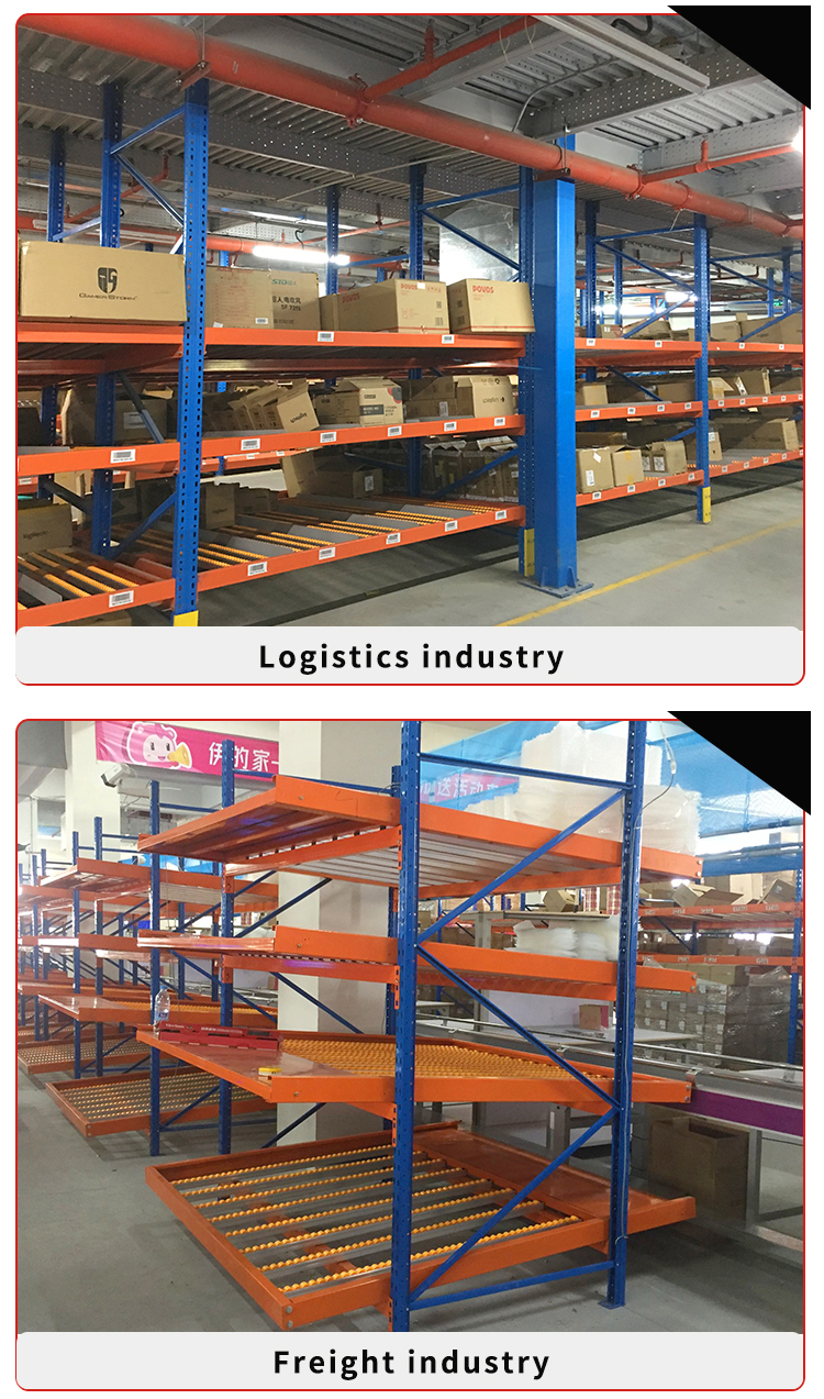 Carton Flow Racking Detail 4