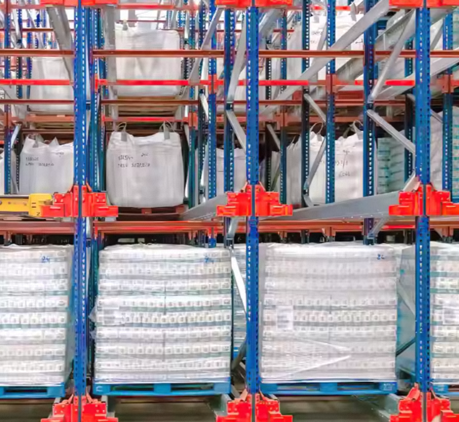 Heavy-Duty VNA Pallet Racking System Metal Drive-In Warehouse Rack Adjustable Features Chinese Supplier Factory Price Corrosion