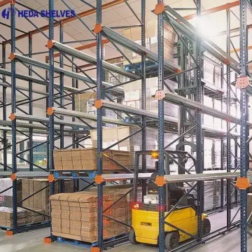 Drive-in racking for high density paper storage
