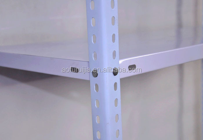 5 Tiers Metal Slotted Angle Rack with Bolts&amp;nuts