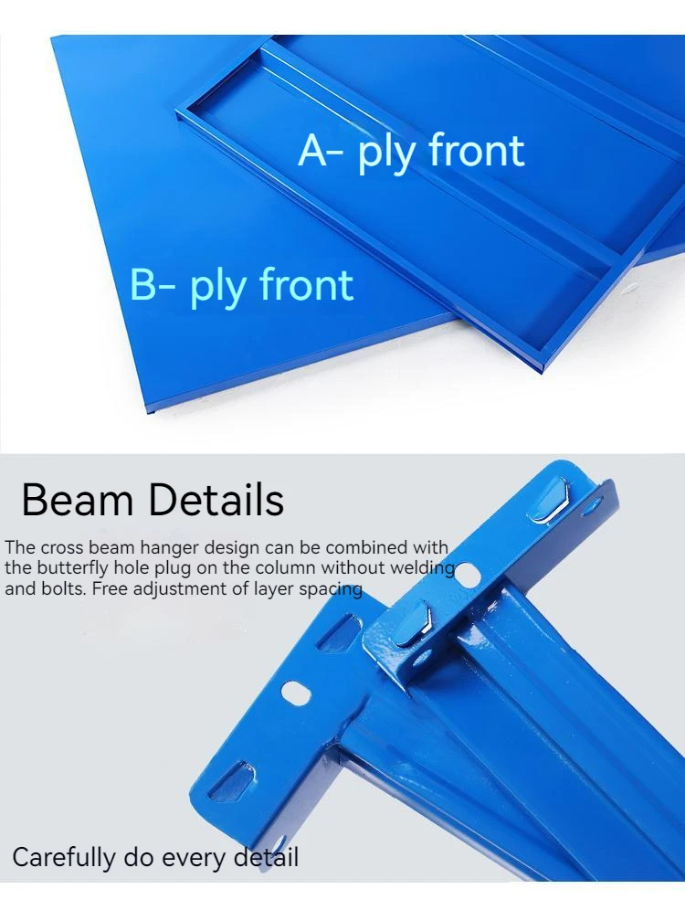 Industrial Warehouse Racking Pallet Rack Metal Shelving Heavy Duty Storage System for Logistics Center