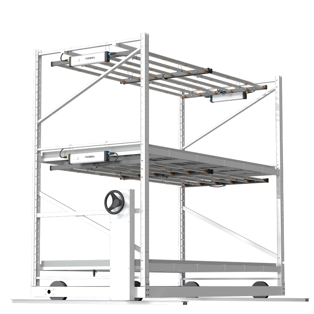 Manufacturer Of Hydroponic High Quality Ebb And Flow Vertical Propagation Multiple Tiers Vegetables Fruits Growing Rack