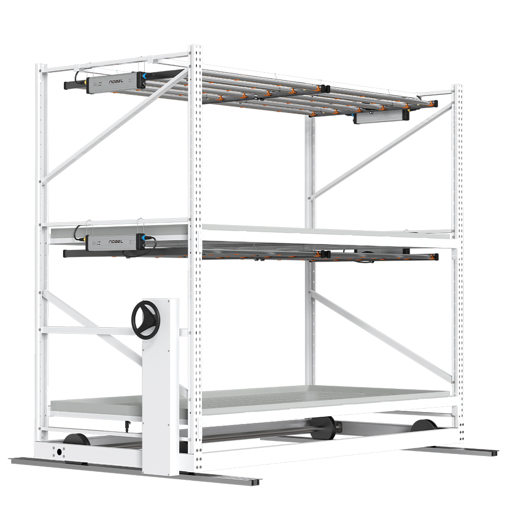 Manufacturer Of Hydroponic High Quality Ebb And Flow Vertical Propagation Multiple Tiers Vegetables Fruits Growing Rack