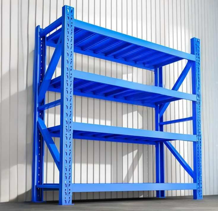 Factory Direct Garage Medium Duty Shelving Rack Warehouse Heavy Duty Selective Racking Shelf Steel Adjustable Storage Shelves