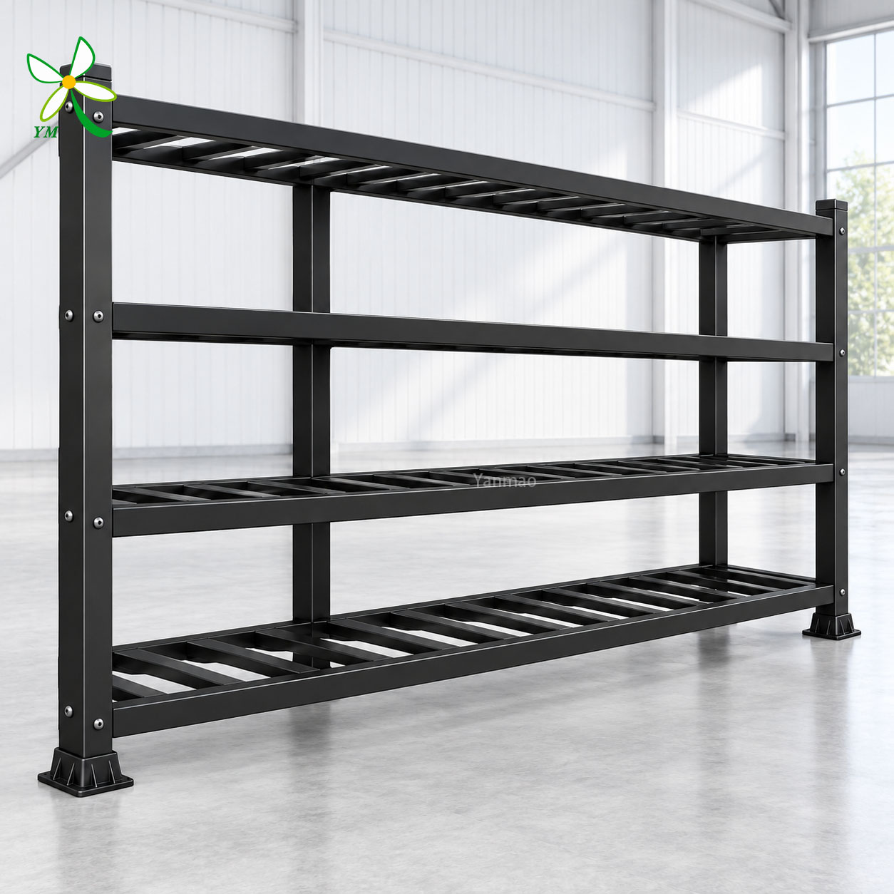 Reliable Manufacturer Screw Assembly Adjustable Custom Color Production Line Storage Shelving FRP Storage Rack Warehouse Rack