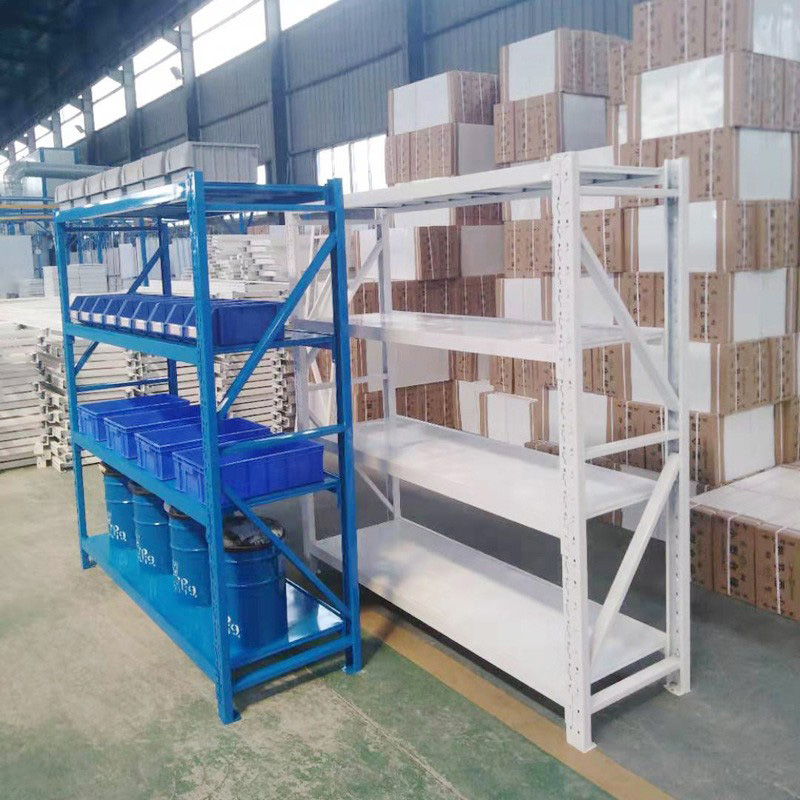 High Quality Industrial Heavy Duty Long Span Shelving Light Storage Rack for Sale