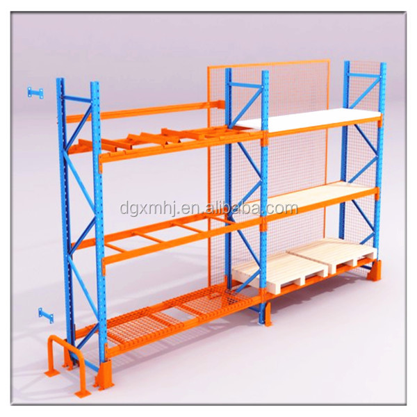Mracking Heavy-duty Pallet Racks Accept Customized Racks Sturdy with Diagonal and Horizontal Bracing Suit for Warehouse Storage