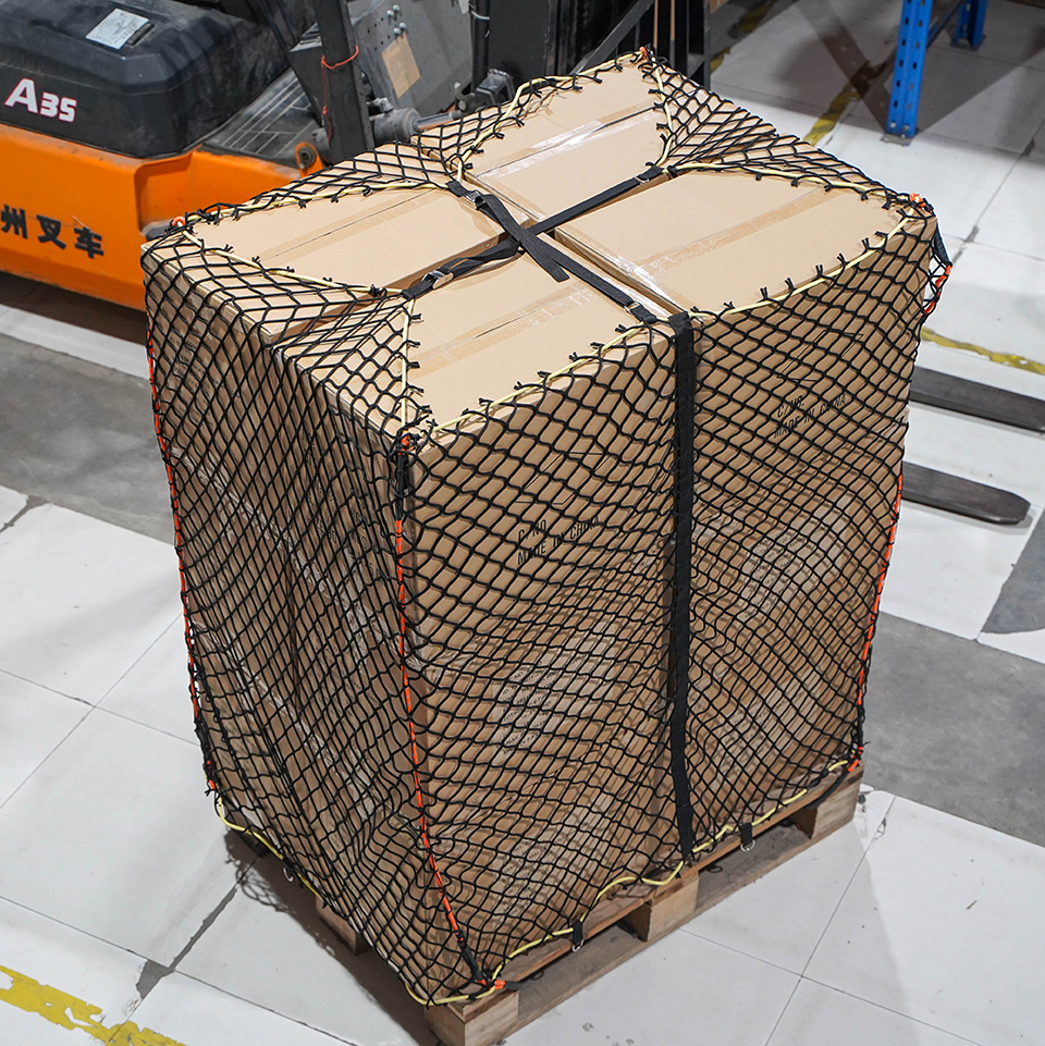 Shelf Cargo Secured Prevent Falling Reusable Pallet Containment Nets Pallet Securing Net Cargo Pallet Net