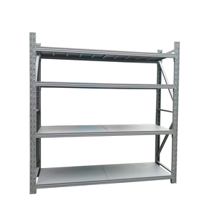 Metal Storage Rack Long Span Steel Light Duty Shelf Warehouse Steel Shelving Assemble Shelving Racking System