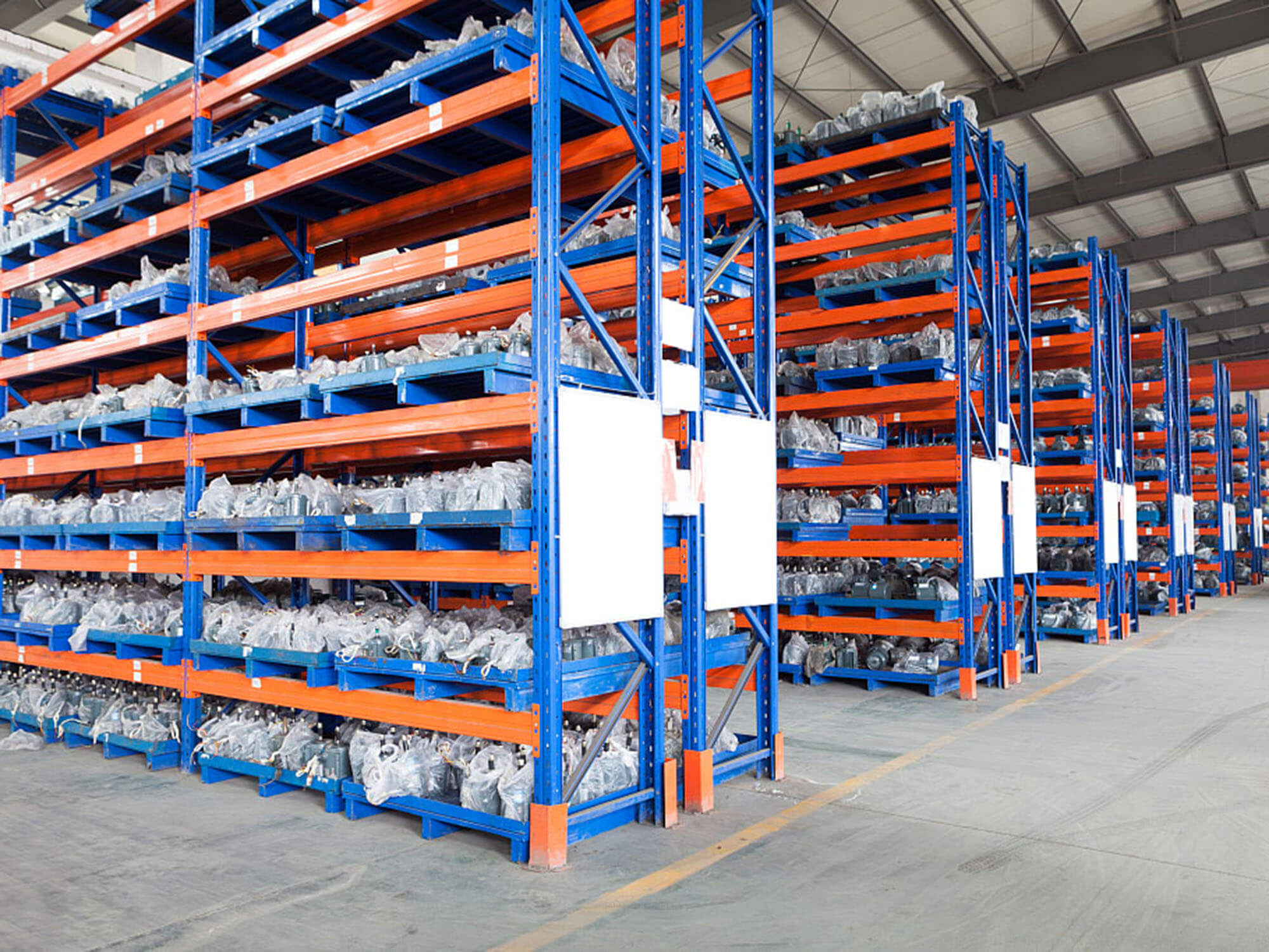 Mracking Heavy Duty Pallet Rack System Industrial Grade Vertical Steel Storage Shelving Warehouse Metal Stacking Beam Rack