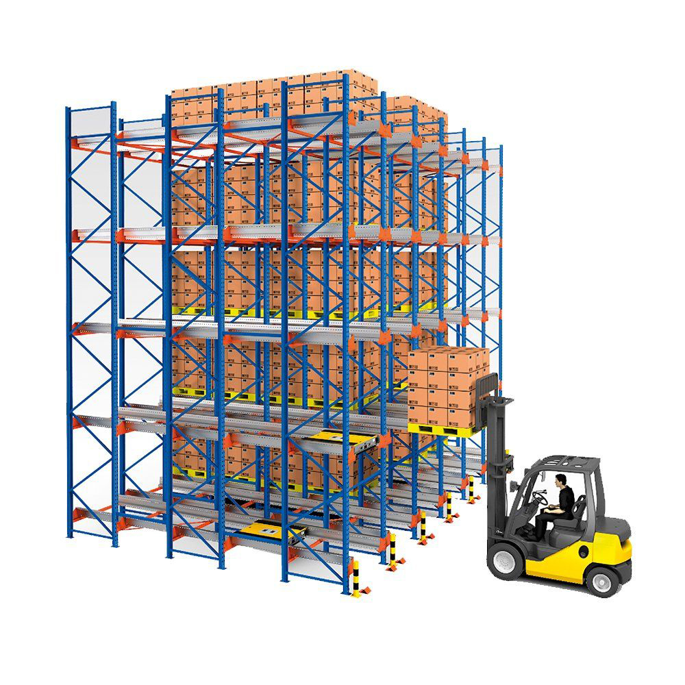 Heavy Duty Industrial Warehouse Radio Shuttle Racks Intensive Warehousing Pallet Racking Cargo &amp; Storage Equipment Manufacturer
