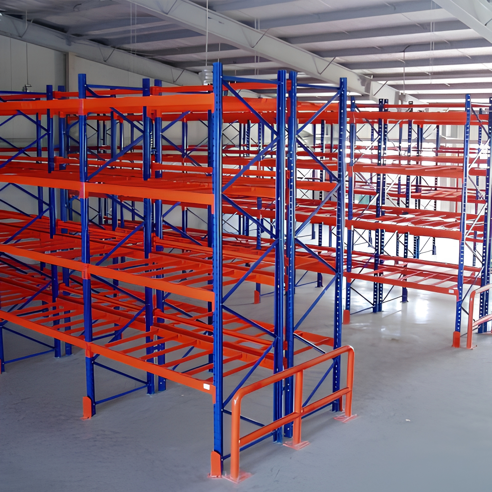 Industrial Adjustable Anti-Rust Heavy Duty Steel Storage Racks with Conventional Pallet Racking for Warehouse